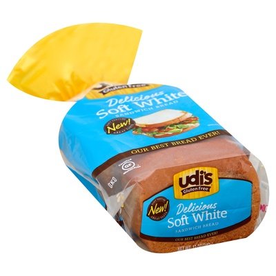 Udis Gluten Free Soft White Sndwch Bread 8/12 OZ [UNFI #72054]