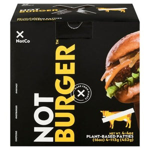Notco Notburger Plant Based Patty  6/4 Ct [UNFI #5365]