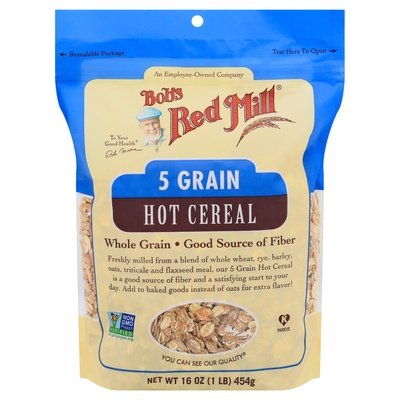 Bobs 5 Grain Rolled Crl 4/16 OZ [UNFI #62323]