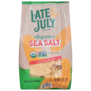 OG2 Late July Snacks Resturant Style, Sea Salt 9/10.1 OZ [UNFI #84842]