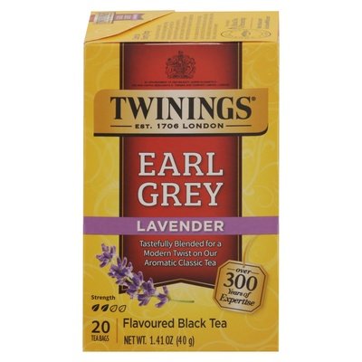 Twinings Tea Erl Gry Lav 6/20 BAG [UNFI #44259]