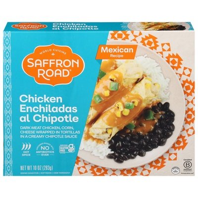 Saffron Road Chicken Enchilada Chipotle  8/10 Oz [UNFI #03759]