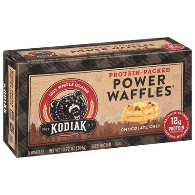 Kodiak Cakes Power Waffle Chocolate Chip 8/10.72 Oz [UNFI #7677]