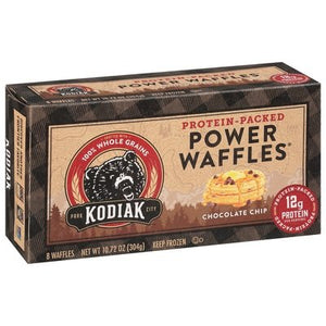 Kodiak Cakes Power Waffle Chocolate Chip 8/10.72 Oz [UNFI #7677]