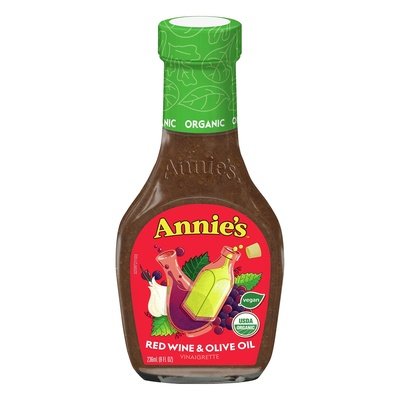 OG2 Annies Red Wine Vinegar Oil Drsng 6/8 OZ [UNFI #22156]