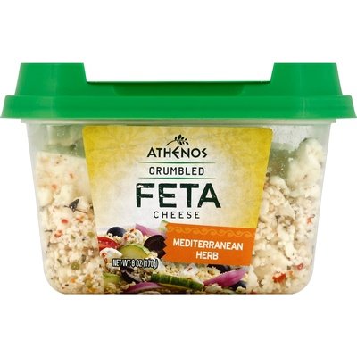 Athenos Feta Mediterranean Crumbled 12/6 Oz [Peterson #25309]