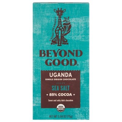 Beyond Good 85% Dark Chocolate Sea Salt 12/2.64 Oz [UNFI #60135]