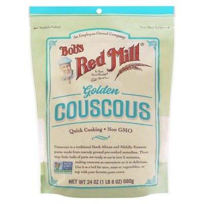 Bobs Couscous Golden 4/24 OZ [UNFI #32525]