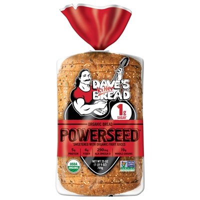 OG2 Dkb Powerseed Bread 8/25 OZ [UNFI #24355]