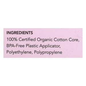 Rael Inc Super Organic Cotton Tampons 16 Ct [UNFI #26475]