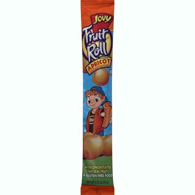 JOVY,FRUIT ROLL APRICOT 48/.75OZ [Charlies #016-03630]