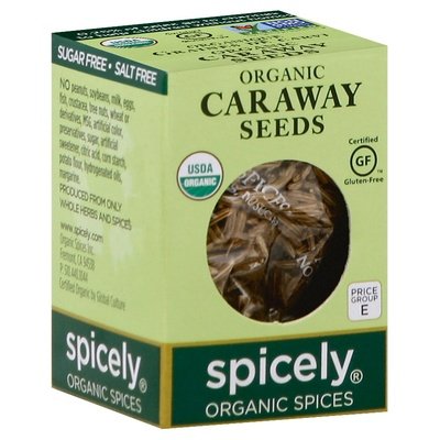 Spicely Organics Caraway Seeds 6/.35 Oz [UNFI #14194]