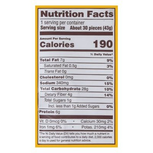 Hippeas White Cheddar 6/1.5 Oz [UNFI #83813]