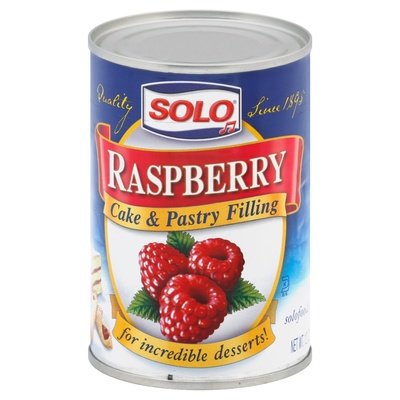 Solo Raspberry Filling 12/12 OZ [UNFI #89686]