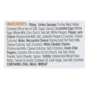 Reds All Natural Turkey Sausage Egg & Cheese 12/5 Oz [UNFI #38231]