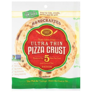 Golden Home Pizza Crust,7In,Ultra Thin,5Pk 10/8.75 Oz [UNFI #09337]