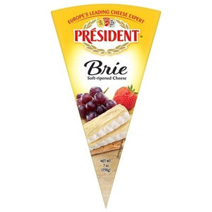 President Brie Plain Foil 6/7 Oz [Peterson #17354]