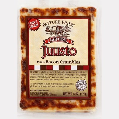 Pasture Pride Cheese Juusto W Nueskes Bacon 10/6 Oz [Peterson #09401]