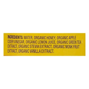 OG2 Bragg ACV Honey, Green Tea Refreshers 12/16 OZ [UNFI #73266]