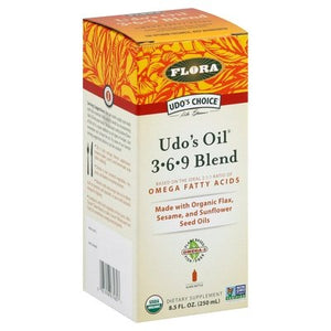 OG2 Flora Udos Oil 3.6.9 8.5 OZ [UNFI #14255]