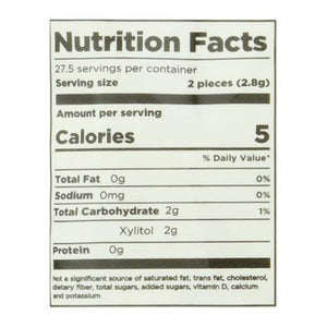 Pur Gum Spearmint 55 Pcs 12/2.72 OZ [UNFI #09787]