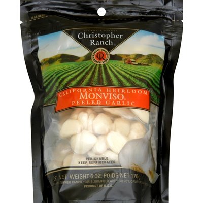 GARLIC,PEELED VACUUM PACK 12/6OZ [Charlies #023-02795]