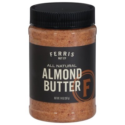Ferris Nut Co. All Natural Smooth Almond Btr 6/14 Oz [UNFI #63516]
