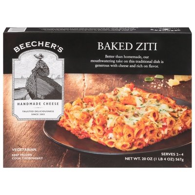 Beechers Baked Ziti 8/20 Oz [UNFI #19445]