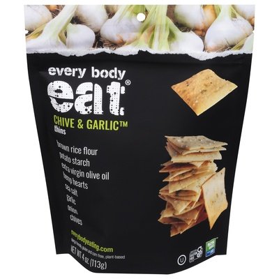 Every Body Eats Chive & Garlic 6/4 OZ [UNFI #18086]