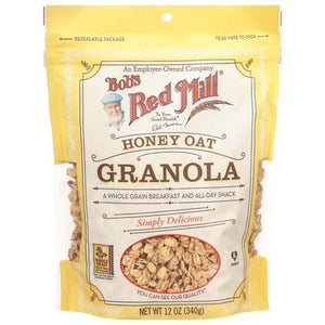 Bobs Red Mill Granola Honey Oat 4/12 OZ [UNFI #04708]