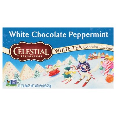 Celestial Seasonings White Chocolate Peppermint 6/20 Bag [UNFI #72687]