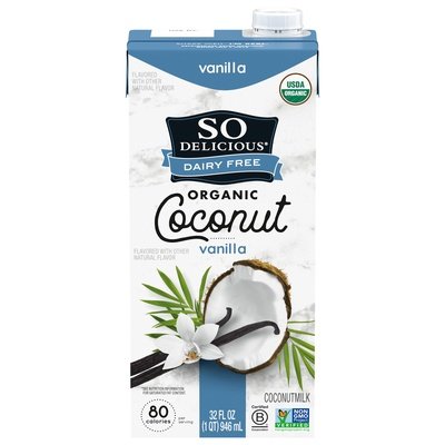 OG3 So Delicious Coconut Milk Vanilla 12/32 OZ [UNFI #65546]