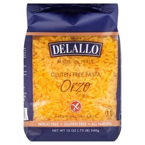 Delallo Crn Rce Orzo #65 12/12 OZ [UNFI #27966]