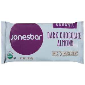 Jonesbar Dark Chocolate Almond Bar 12/1.7 Oz [UNFI #69662]