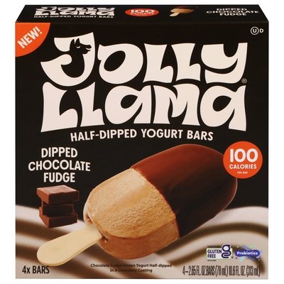 Jolly Llama Chocolate Fudge 8/4 Ct [UNFI #75976]