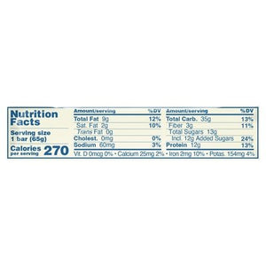 OG2 Gomacro Oatmeal Chocolate Chip 12/2.3 Oz [UNFI #50563]