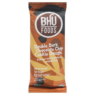 Bhu Keto Bar Dbl Dk Choc 8/1.6 OZ [UNFI #60913]