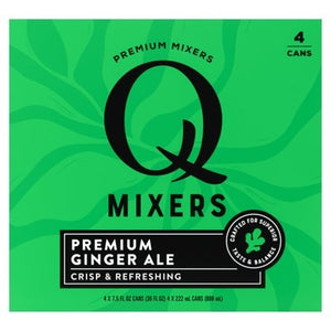 Q Drinks Ginger Ale 6/4/7.5 Oz [UNFI #89119]