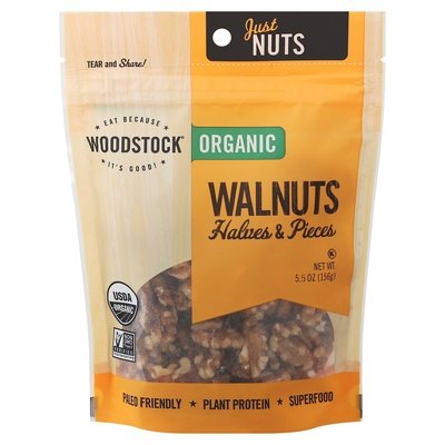 OG2 Woodstock Walnuts Hlv Pcs 8/5.5 OZ [UNFI #06754]