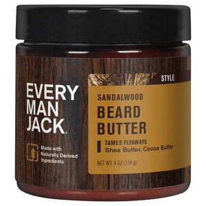 Every Man Jack Butter Sandalwood 4 Oz [UNFI #29498]