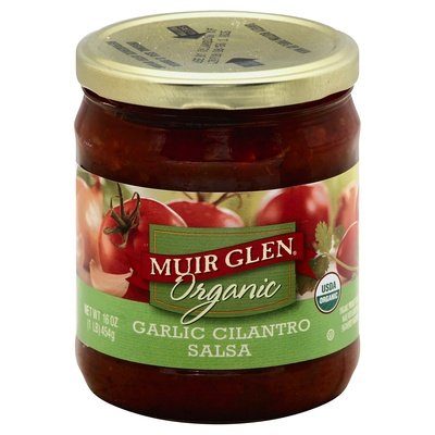 OG2 Muir Glen Salsa Gar Cilntro Med 12/16 OZ [UNFI #04714]