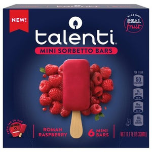 Talenti Gelato E Sorbetto Sorbet Roman Raspberry 6/6/11.1 Oz [UNFI #73462]