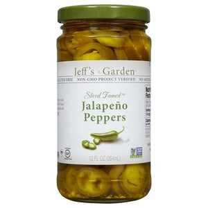 Jeffs Garden Slcd Tamed Jalapeno Peppers 6/12 OZ [UNFI #24102]