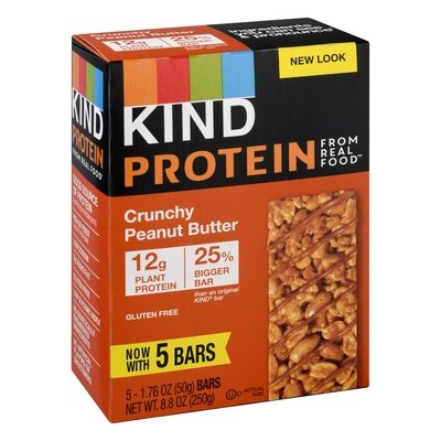 Kind Cruchy Peanut Butter Protein 6/5/1.76Z [UNFI #16224]