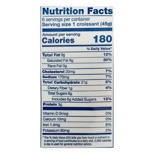 Bkly Crosnt Choc Fld 6Ct 8/9.52 OZ [UNFI #15258]