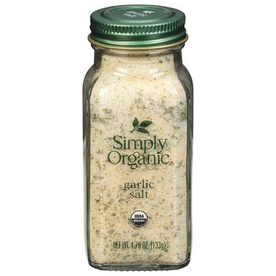 OG2 Simply Organic Garlic Salt 6/4.7 OZ [UNFI #28638]