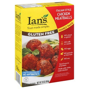 Ian`S Natural Foods Chicken Italian GF 8/16 OZ [UNFI #40319]