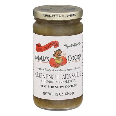 Amalia`S Cocina Green Enchilada 12/12 OZ [UNFI #64866]