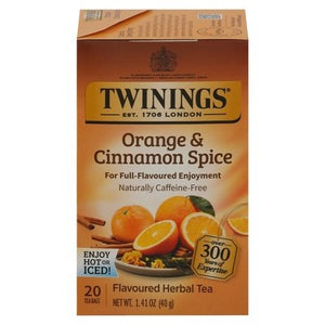 Twinings Orng/Cinn Spice 6/20 BAG [UNFI #25887]