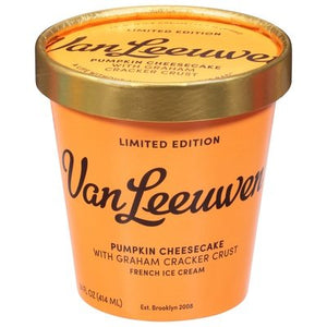 Van Leeuwen Ice Cream Pumpkin Cheesecake 8/14 Oz [UNFI #39007]